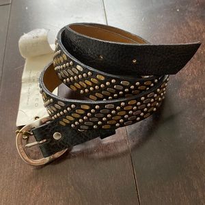 JOHNNY WAS LEATHER BELT NWT